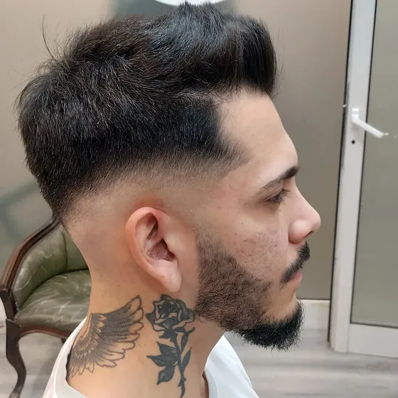 Degradé com volume em cima